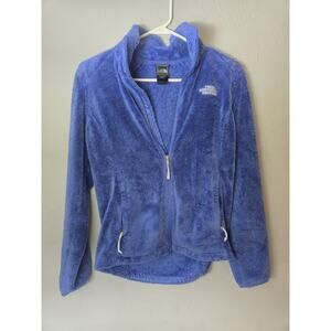 The North Face Women’s Size Small Osito Blue Purple Fleece Jacket Full Zip